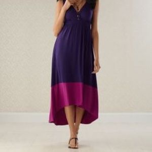 Soma high to low maxi dress