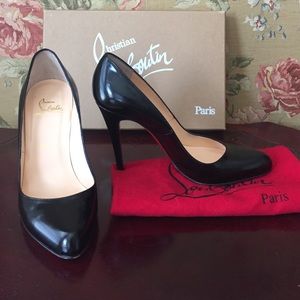 Christian Louboutin Decollete Black 37.5