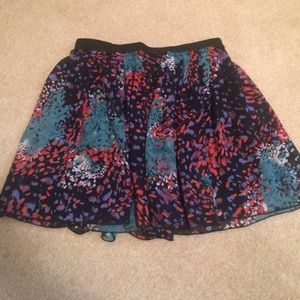 Colorful skater skirt from forever 21!