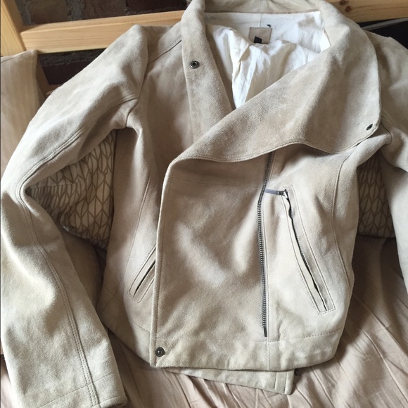 Gap real suede cross jacket