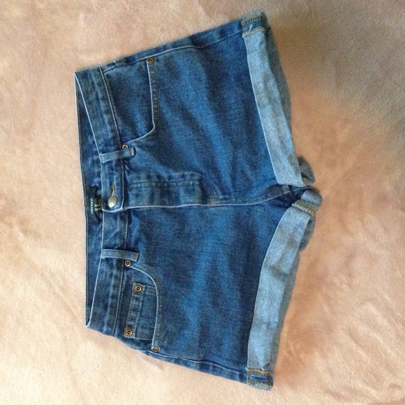 High waisted jean shorts - Picture 2 of 3