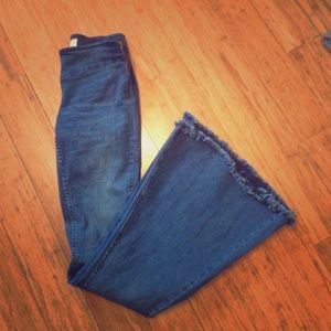 Free people super flare jeans