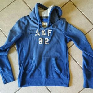 ON HOLD💥 Abercrombie & Fitch Blue & Grey Hoodie