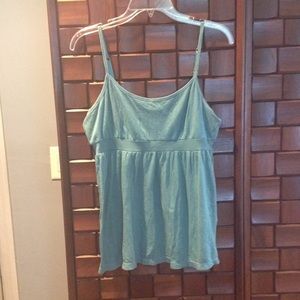 Blue tank top