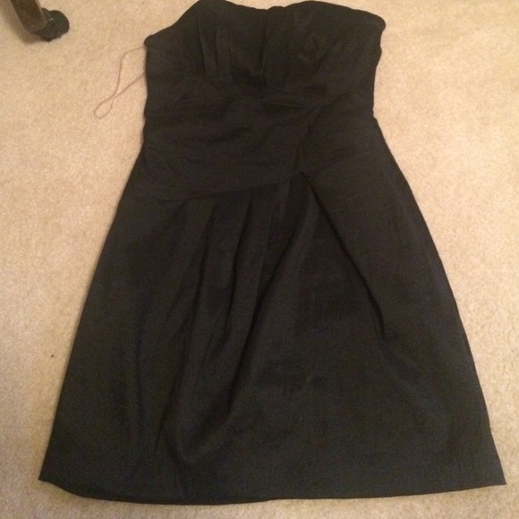 Black strapless dress from forever 21!