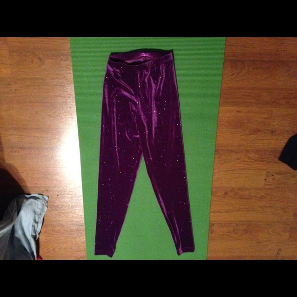 American Apparel Stardust Velvet Legging