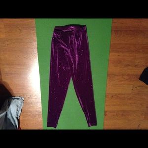 American Apparel Stardust Velvet Legging