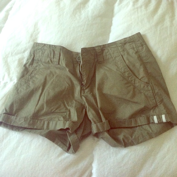 Green shorts