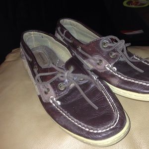 Brown Sperrys