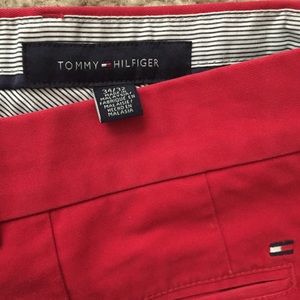 Red slacks for your preppy beau!  ❤️