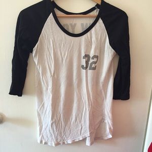 barndy melville baseball top