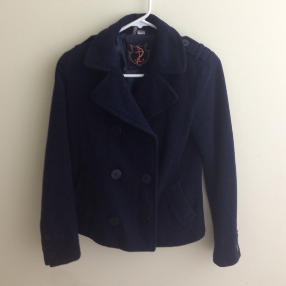 Navy blue coat
