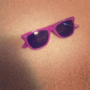 Purple sunglasses