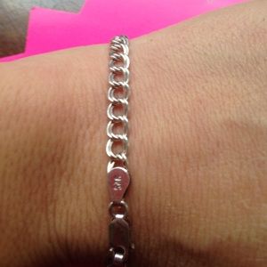 🎀 .925 Sterling Silver charm bracelet 🎀