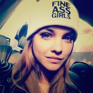 Fine Ass Girls beanie (skully) Royal Blue