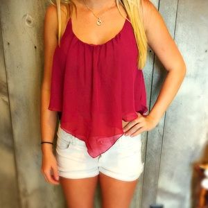 Cute flowy crop top