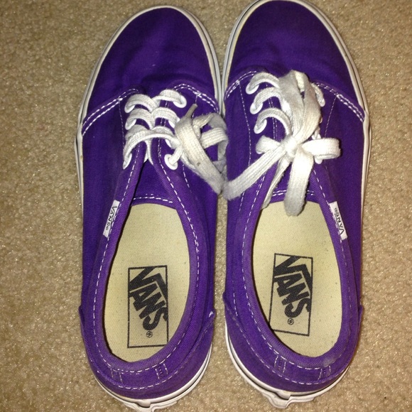 Purple vans