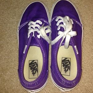 Purple vans