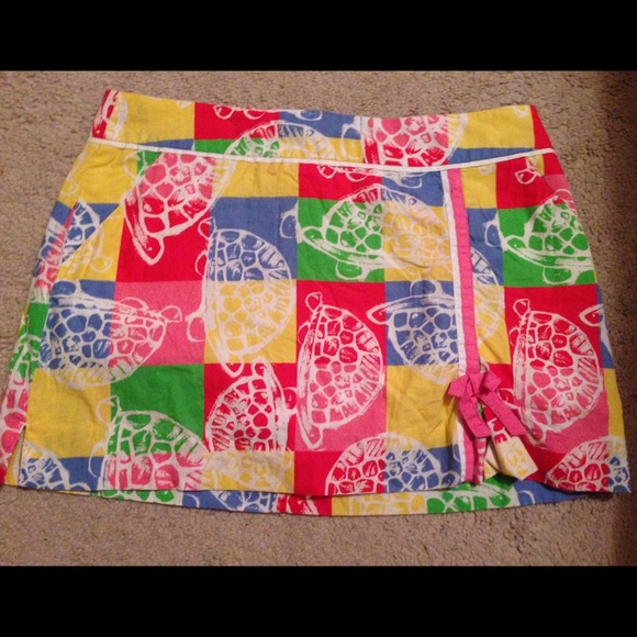 Lilly Pulitzer Multi Rollin Jarvey Skort, size 6