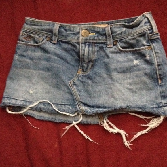 Size 0 Hollister Denim Mini skirt