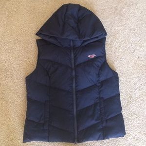 Hollister navy vest