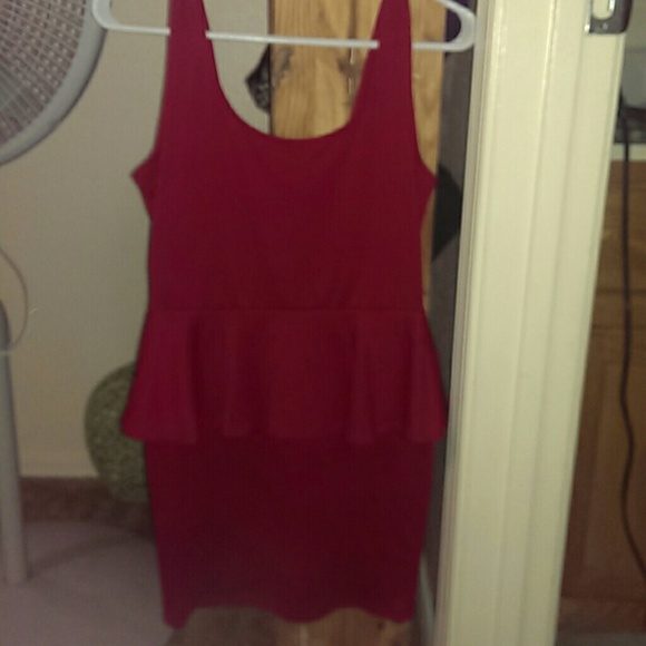 Red dress