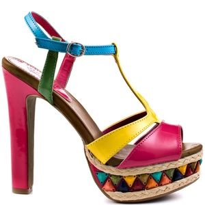 *Brand New* Color Block Heels 💕 Make Me An Offer!