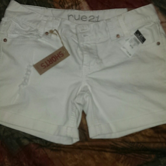 White shorts