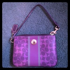 Coach wristlet