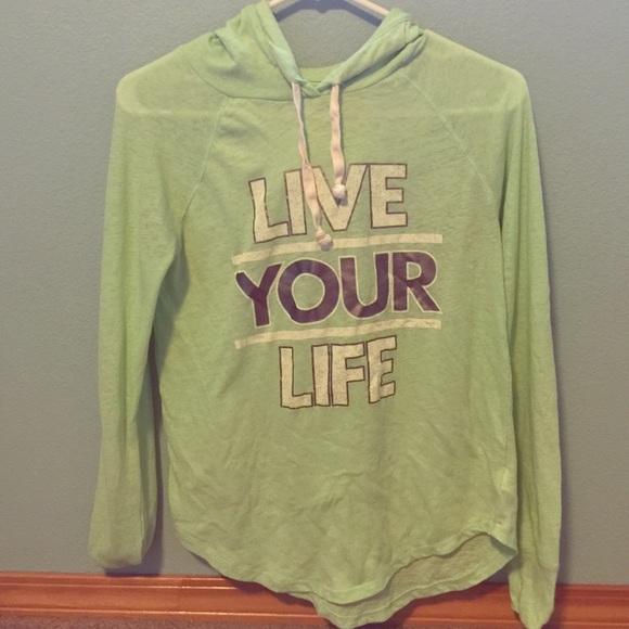 American Eagle Mint Green Hoodie