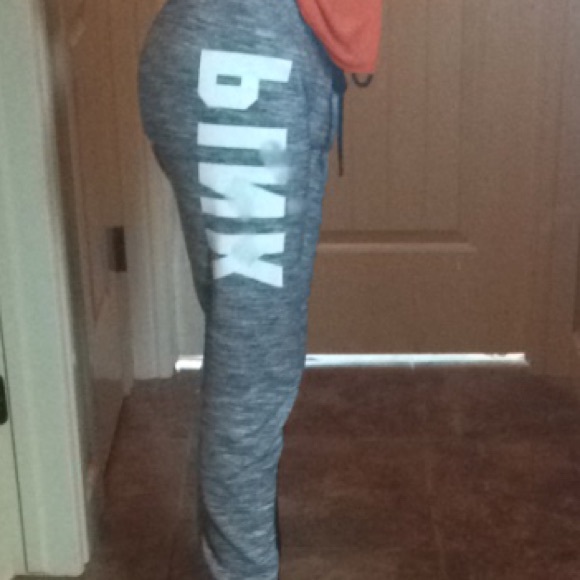 Victoria's Secret joggers.
