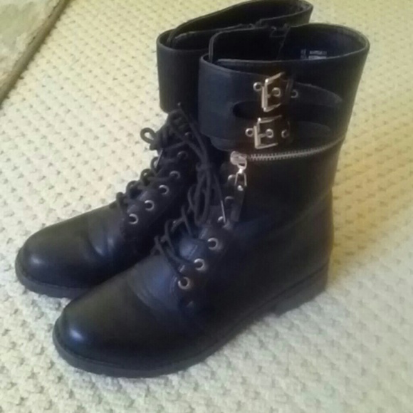 Black boots