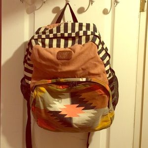 Distressed Vintage Backpack