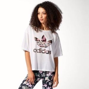 Adidas orchid tee