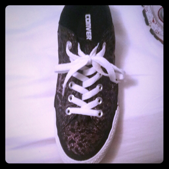 Cheetah print converses