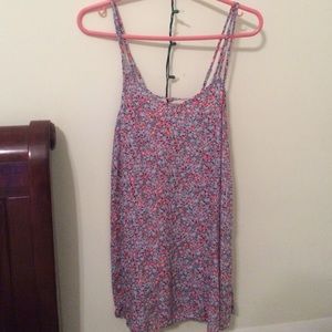 Floral spaghetti strap dress