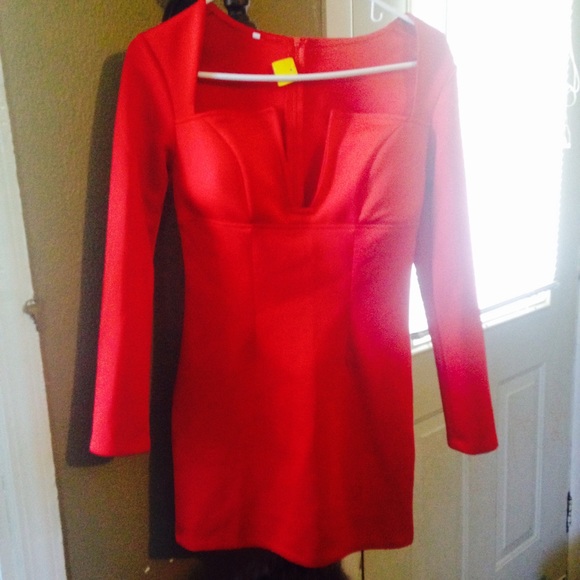 Red dress