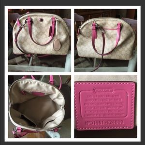💖traded with brenda75035💖Coach dome satchel