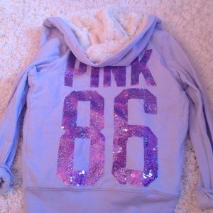 Fur-lined PINK jacket