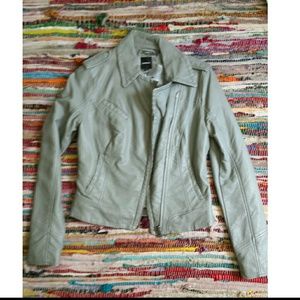 Faux Leather Jacket -Express
