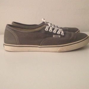 Women's Size 7 Gray Vans