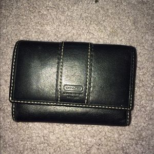 Black Coach Wallet