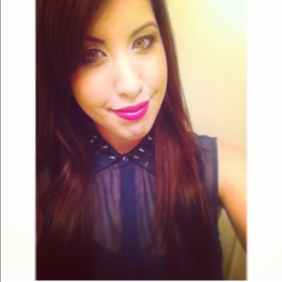 Urban outfitters spike sheer top