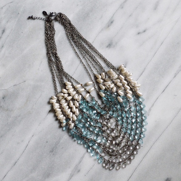 Anthropologie Layered Statement Necklace