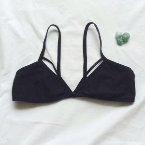 NWOT Strappy Black Bralette