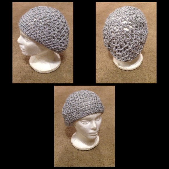 Hand knitted beanie