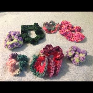 Homemade scrunchies