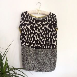 Loose Fit Comfy Two Pattern Shirt
