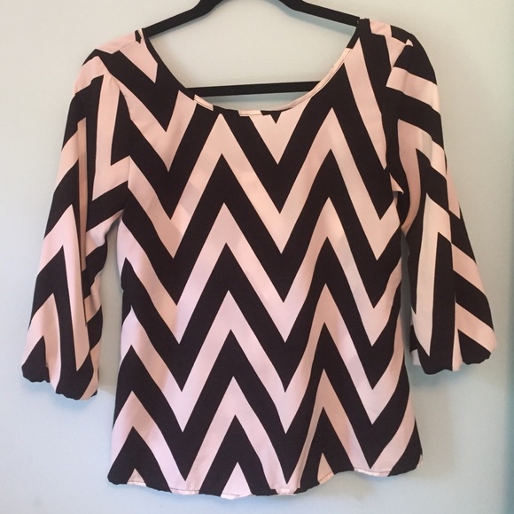 Chevron blouse