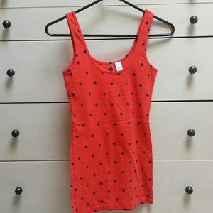 Ladybug Polka-Dot Tank Top